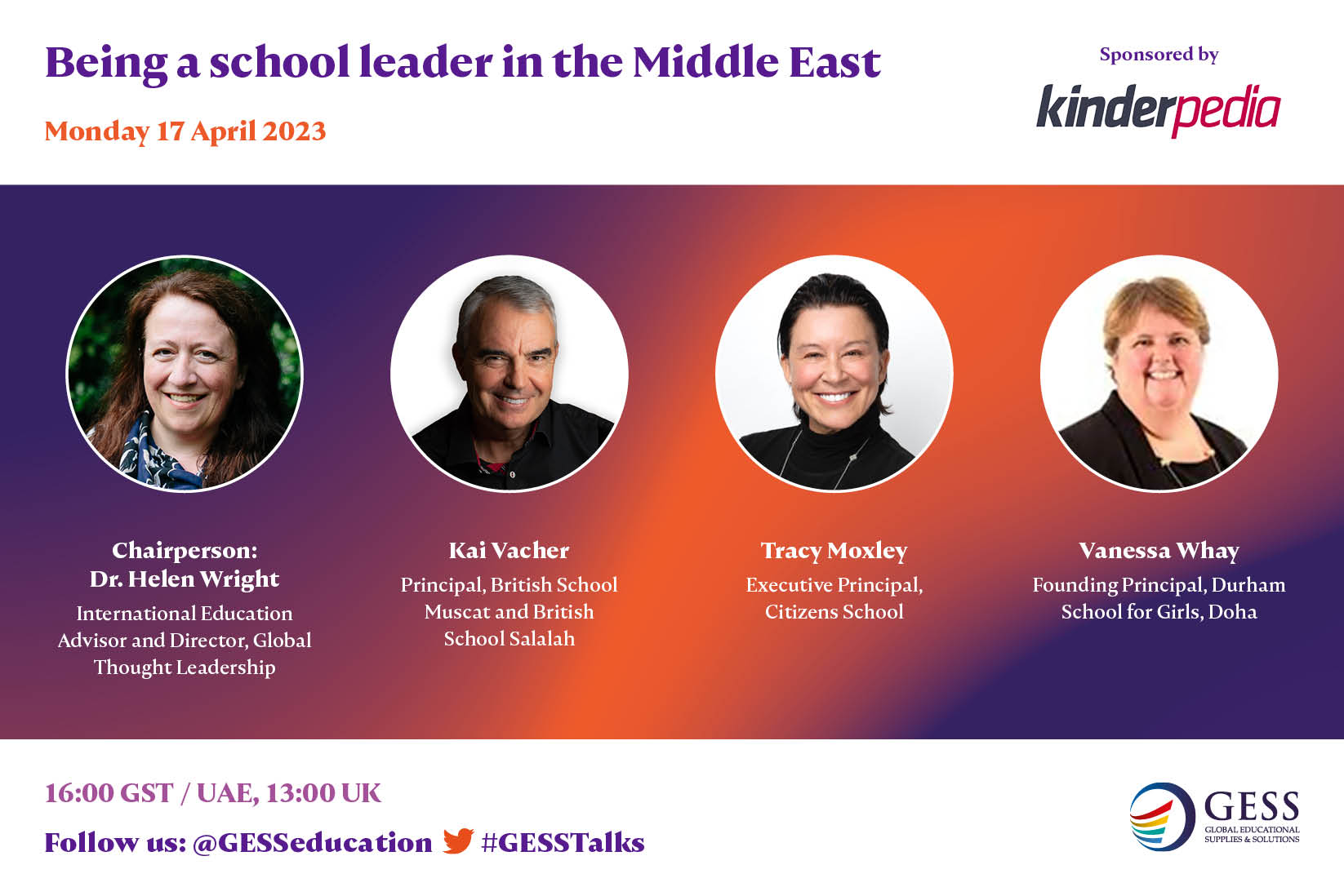 Webinar 16: Being a school leader in the Middle East