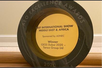 GESS Dubai Wins AEO award for best show